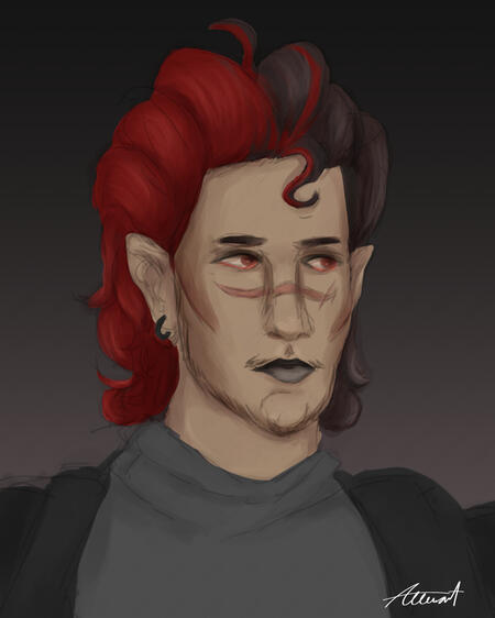 Rendered bust - $25